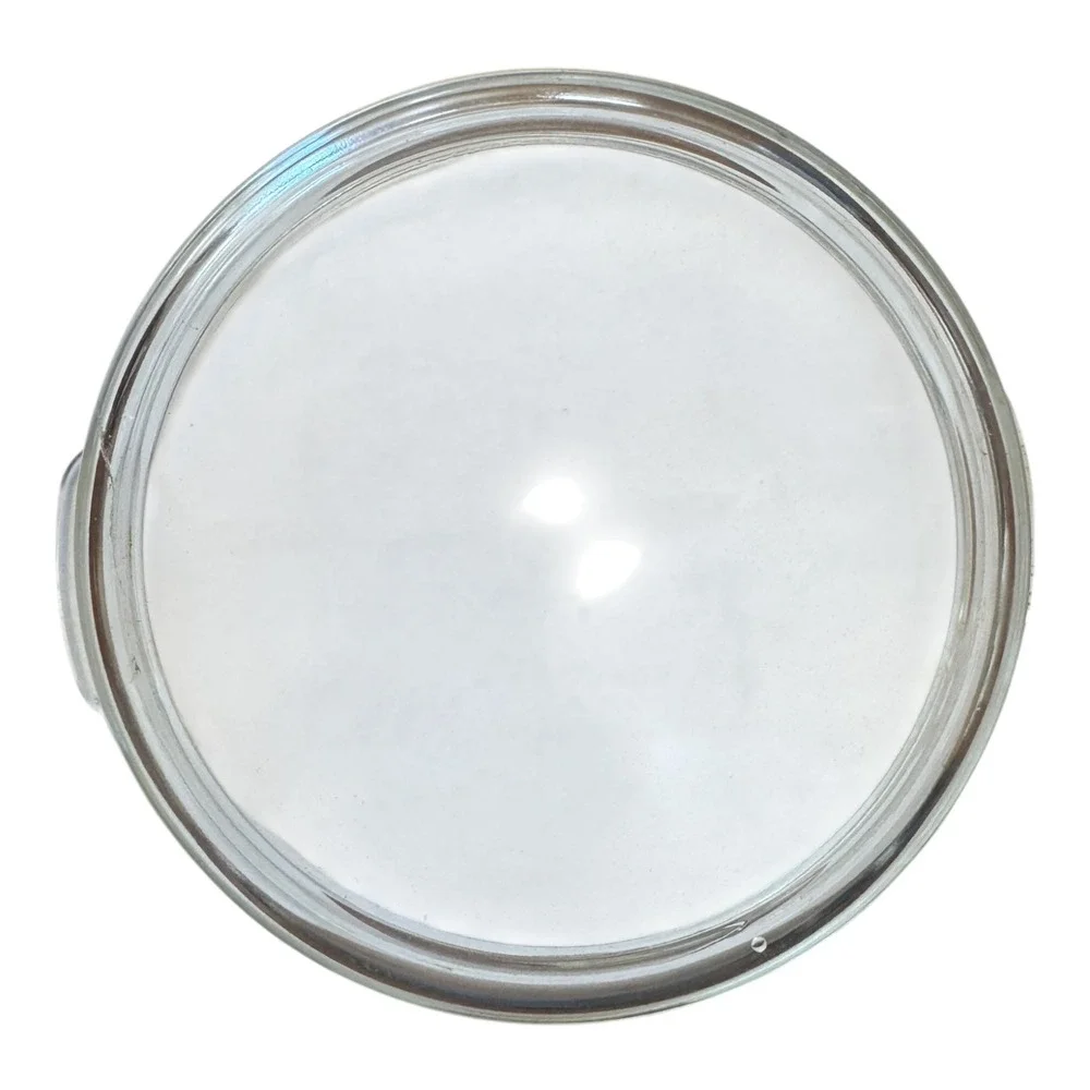Vintage Pyrex Clear Glass Round Baking Dish Casserole Pan w/ Handles 221-AN 8.5